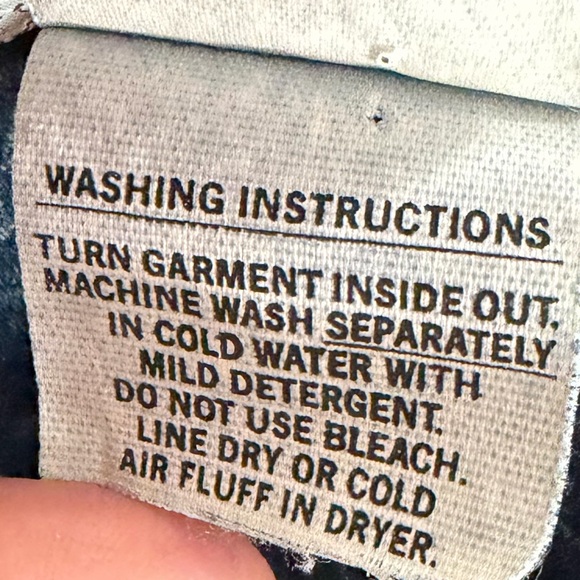 The Wear of the West x Vintage 80s Acid Wash Heavyweight Denim Duster - Picture 12 of 12